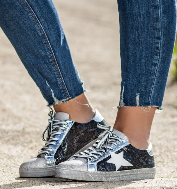 Sneakers Silver Jump