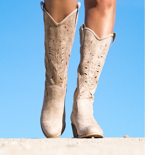 Botas Moriana Color Beige