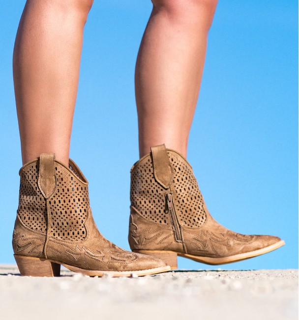 Botines Carioca Boho Camel Botines Carioca Boho Camel