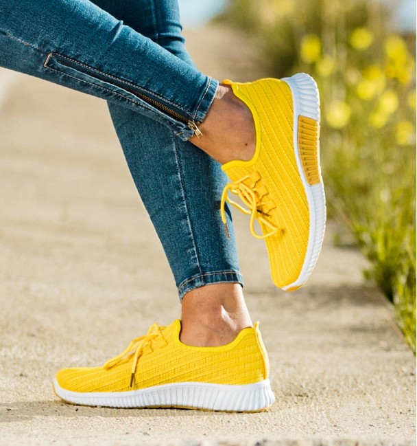 Tenis do muher Santillana Amarelo