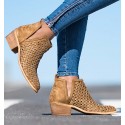 Arica Camel Ankle Boots