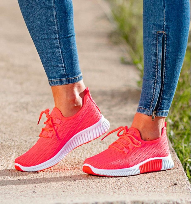 Deportivas Santillana Fucsia Fluor