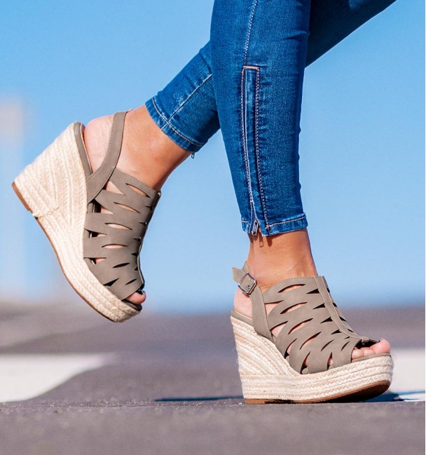 Sandalias Esparto Alassio Taupe