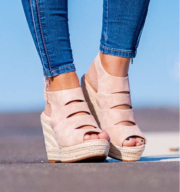 Sandalias Albenga Rosa