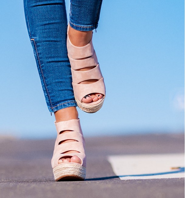 Sandalias Albenga Rosa