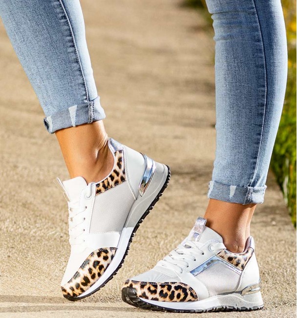 LION SNEAKERS WHITE