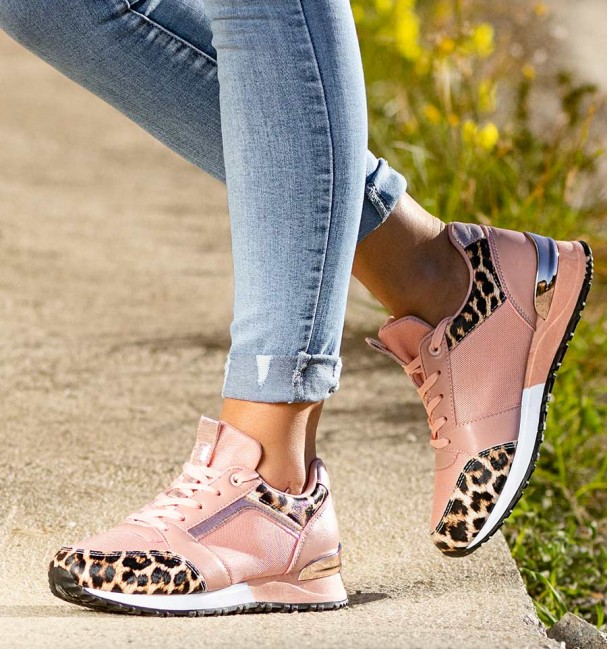 TENIS LION ROSA