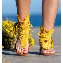 Yellow Boots Sandals Nosara