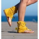 Yellow Boots Sandals Nosara