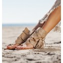 Manadu Taupe Sandals Boots