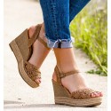 Zira Camel high  Wedges