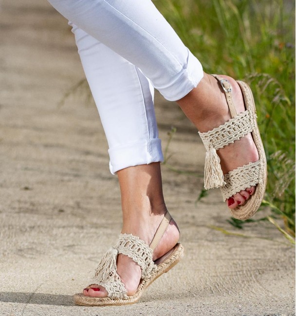 Symi Beige Sandals