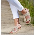 Sandalias Symi Beige