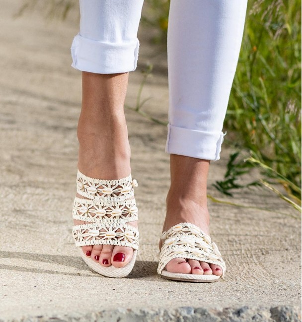 Mara Beige Sandals