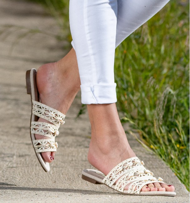 Mara Beige Sandals