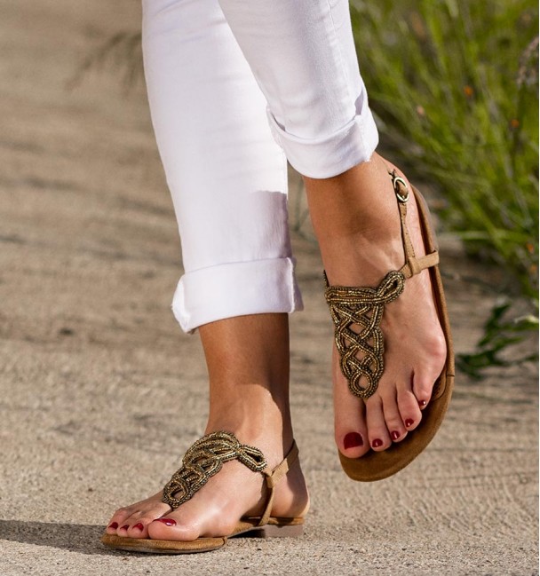 Sandalias Chios Camel