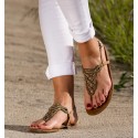 Chios Camel Sandals