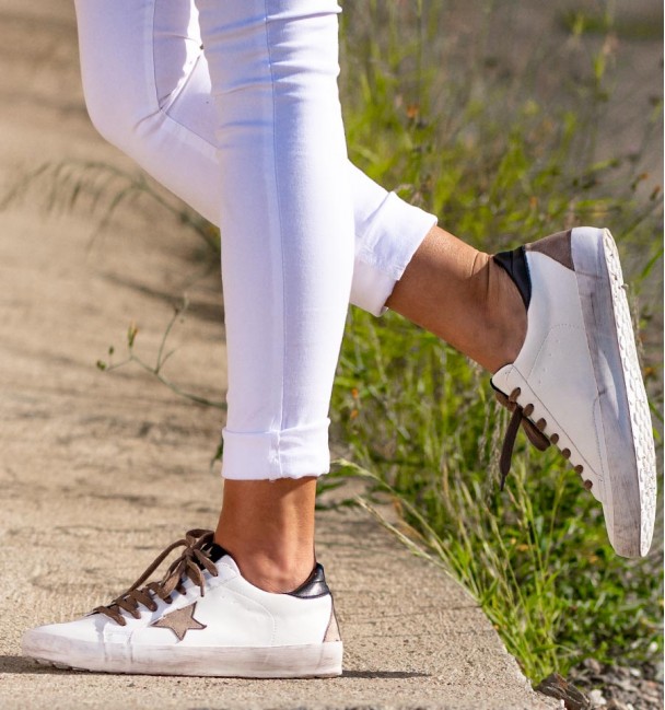 Lebron White Sneakers