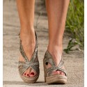 Haiti Taupe Wedges
