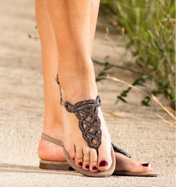 Sandalias Chios Taupe