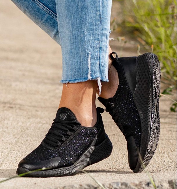 Deportivas Celes Negro