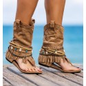 Sandalias de Botas Aculco Taupe