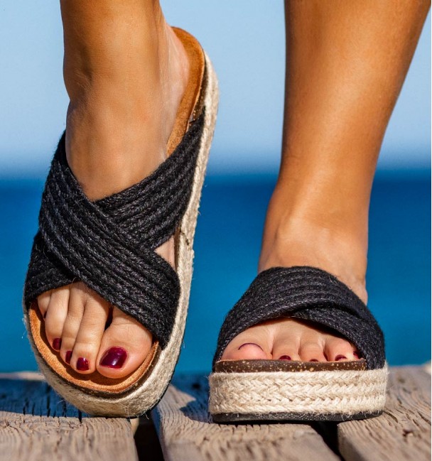 Sorele Black Sandals