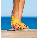 Sorele Yellow Sandals