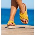 Sandalias Sorele Amarela