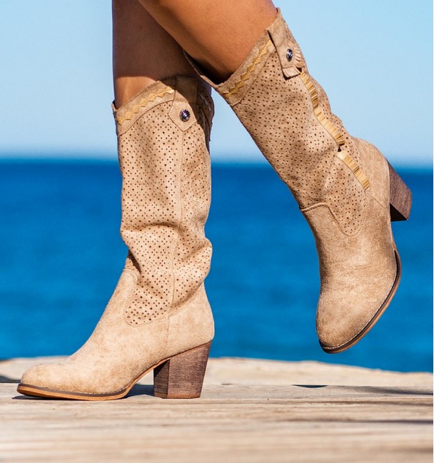 Botas Kandu Taupe Botas Kandu Taupe