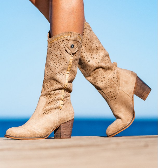 Botas Kandu Taupe