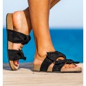Sandals Ties Black