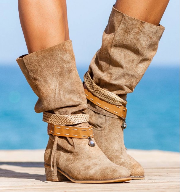 Botas Riverside Taupe Botas Riverside Taupe