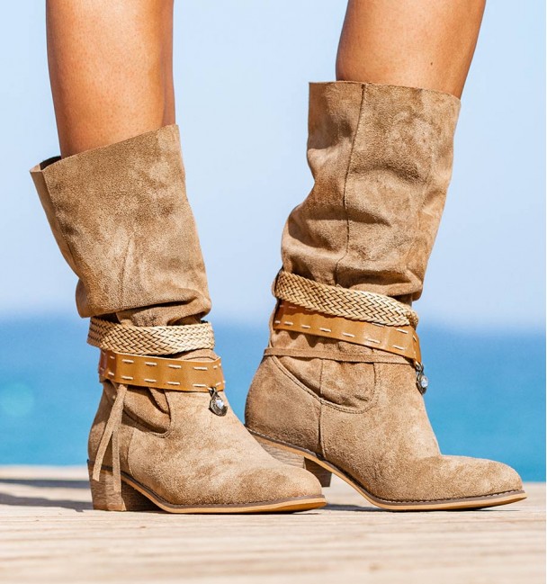 Botas Riverside Taupe