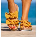 Sandals Ties Yellow