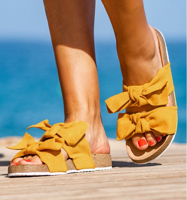 Sandalias Ties Amarillo