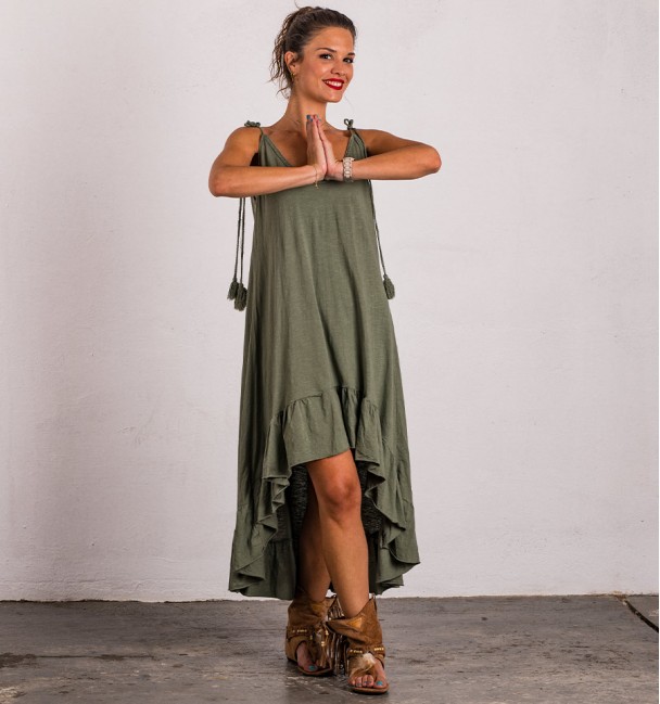 Vestido Easy Kaki