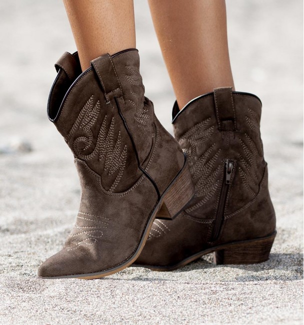 Botas Beverly Taupe Botas Beverly Taupe