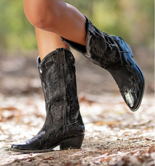 Patrick Black Cowboy Boots Patrick Black Cowboy Boots