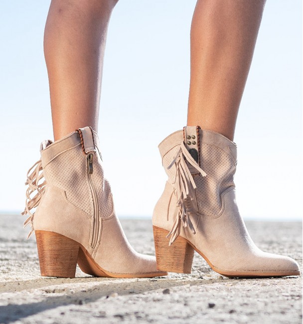 Botines Camperos Marinca Beige Botines Camperos Marinca Beige