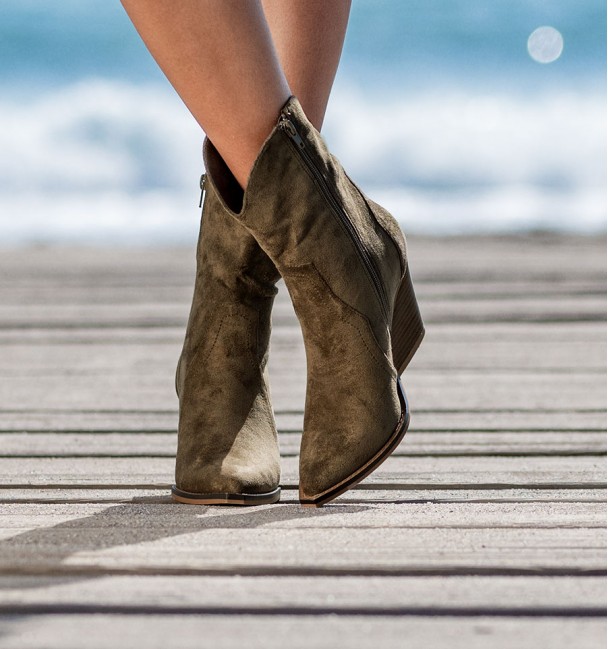 Misca Green Boots Misca Green Boots
