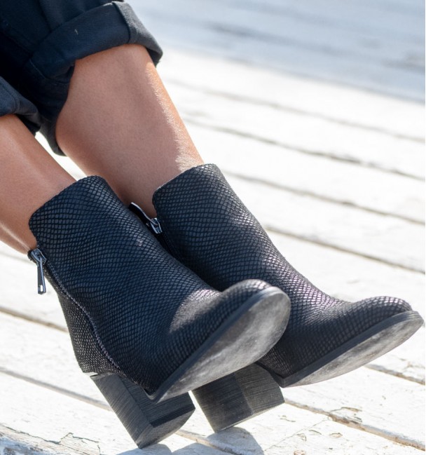 Botines Bistro Negro