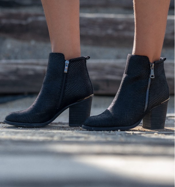 Botines Bistro Negro