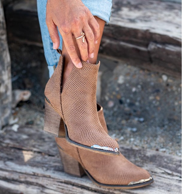 Botines Bisu Cuero