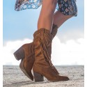 Botas Mulher Camel Duitama