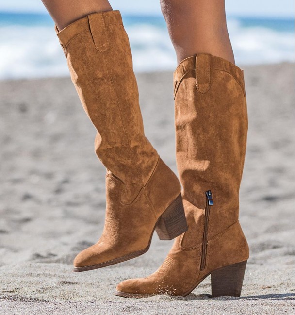 Botas Altas Guadalupe Camel Botas Altas Guadalupe Camel