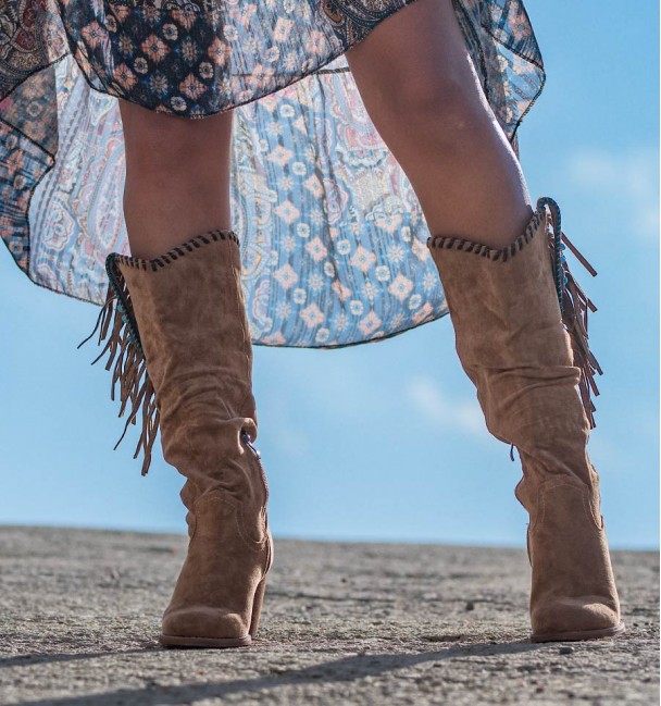 Botas Mulher Aracota Caqui Botas Mulher Aracota Caqui