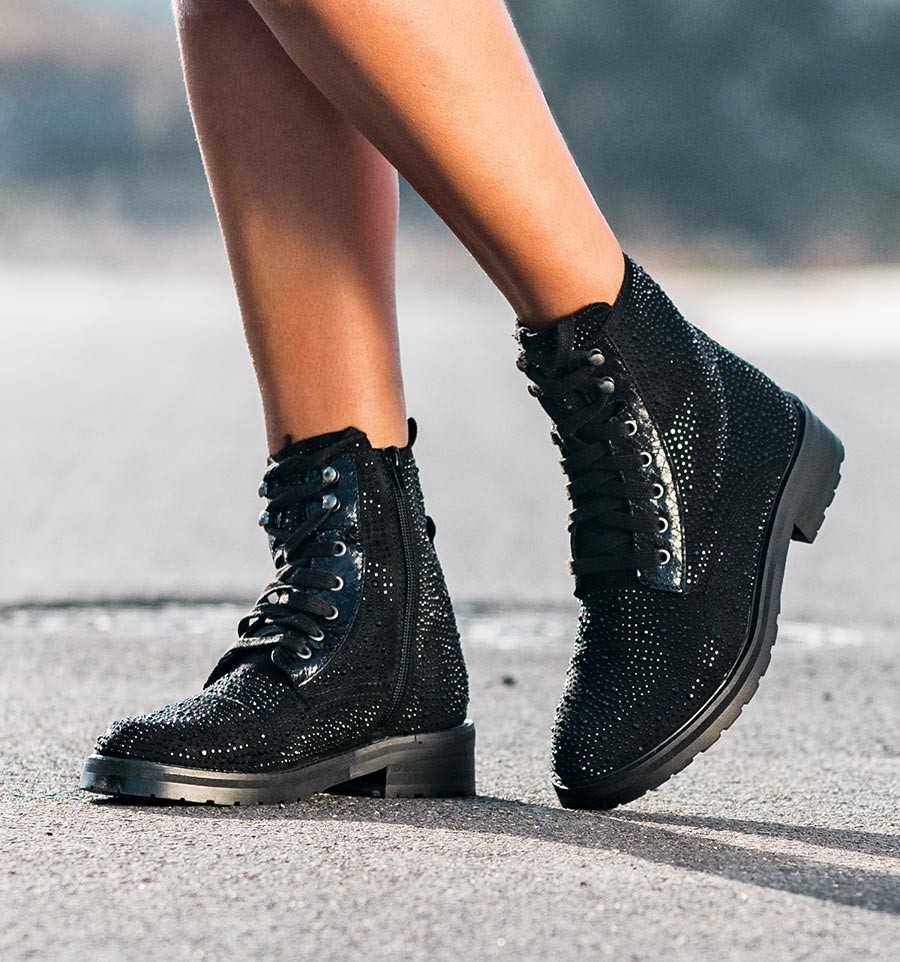 botas militares mulher