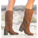Botas Sagaro Cor Couro