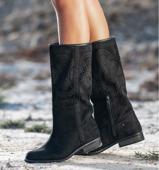 Botas Camperas Tol Preto